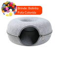 Cama para Gatos Fofin Túnel Bolinha