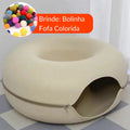 Cama para Gatos Fofin Túnel Bolinha