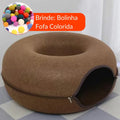 Cama para Gatos Fofin Túnel Bolinha