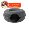 Cama para Gatos Fofin Túnel Bolinha