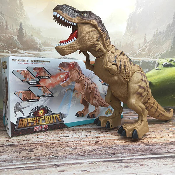 Robot DinoMax - Dinossauro Mecânico com Spray e sons