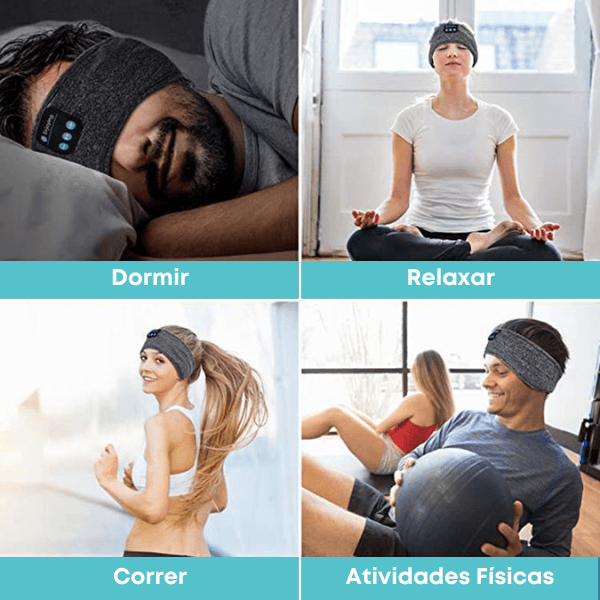 EarSleep™ - Fone de Ouvido Bluetooth  para Dormir + (Brinde)