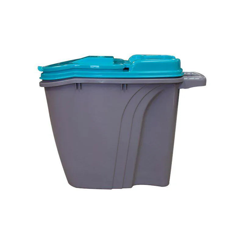 Porta Ração Dispenser Prático 25L 11kg + Caneca De Brinde