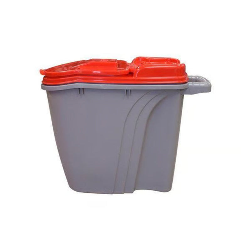 Porta Ração Dispenser Prático 25L 11kg + Caneca De Brinde