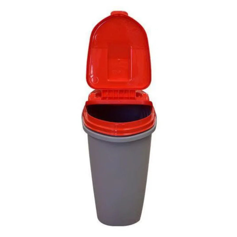 Porta Ração Dispenser Prático 25L 11kg + Caneca De Brinde