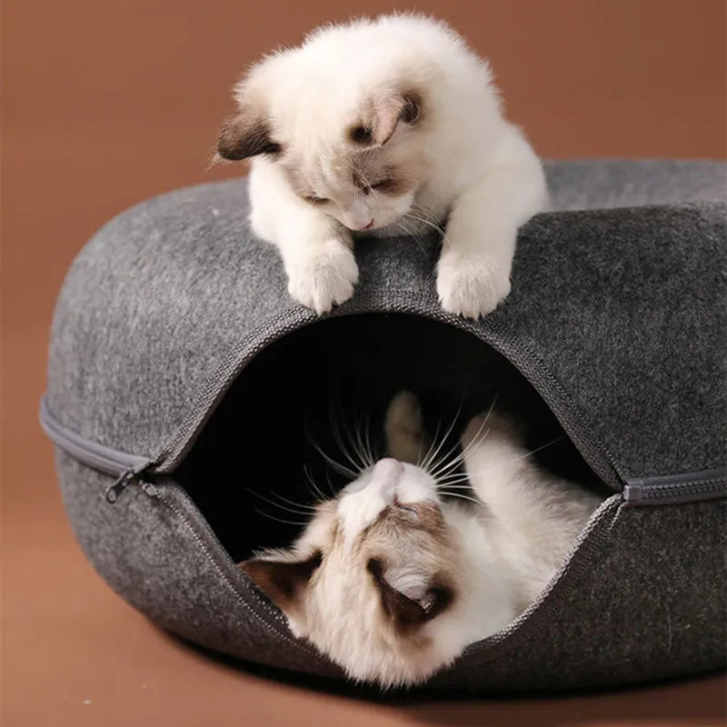 Cama para Gatos Fofin Túnel Bolinha