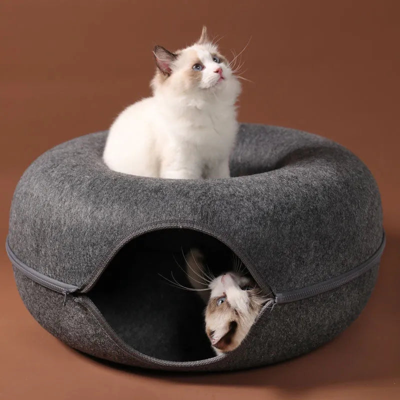 Cama para Gatos Fofin Túnel Bolinha