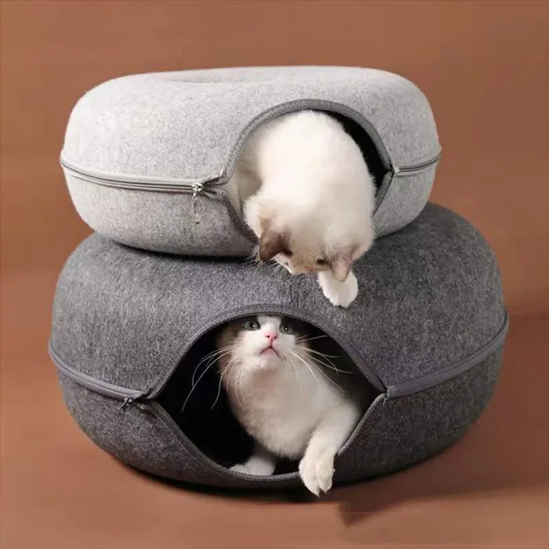 Cama para Gatos Fofin Túnel Bolinha