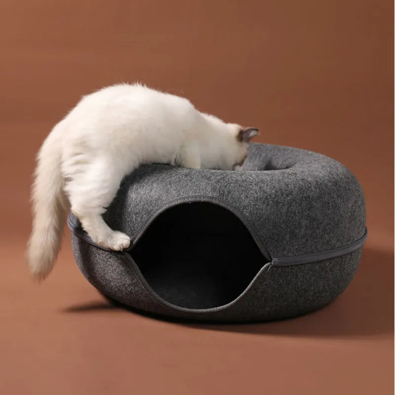 Cama para Gatos Fofin Túnel Bolinha