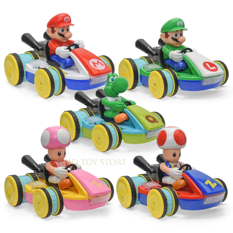 Carrinho de Controle Mario Kart e sua turma - Edição Limitada