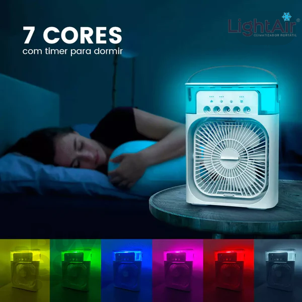 LighAir® - Ar Condicionado e Umidificador Portátil [COMPRE 1 , LEVE 2]