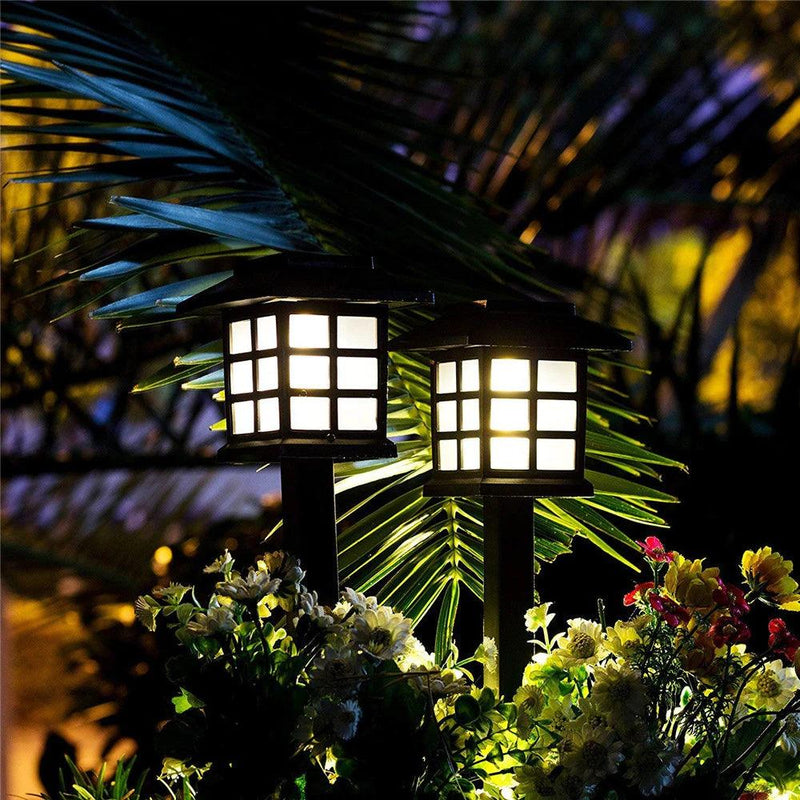 Luminária Solar de Jardim - Iluminação Para Exteriores